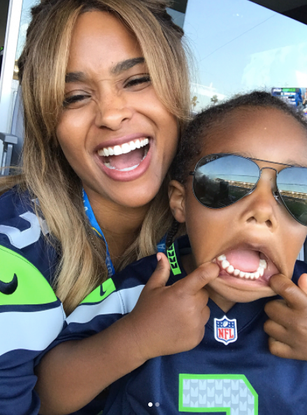 Ciara's Son Did The Most Adorable Thing For Her Birthday
 
